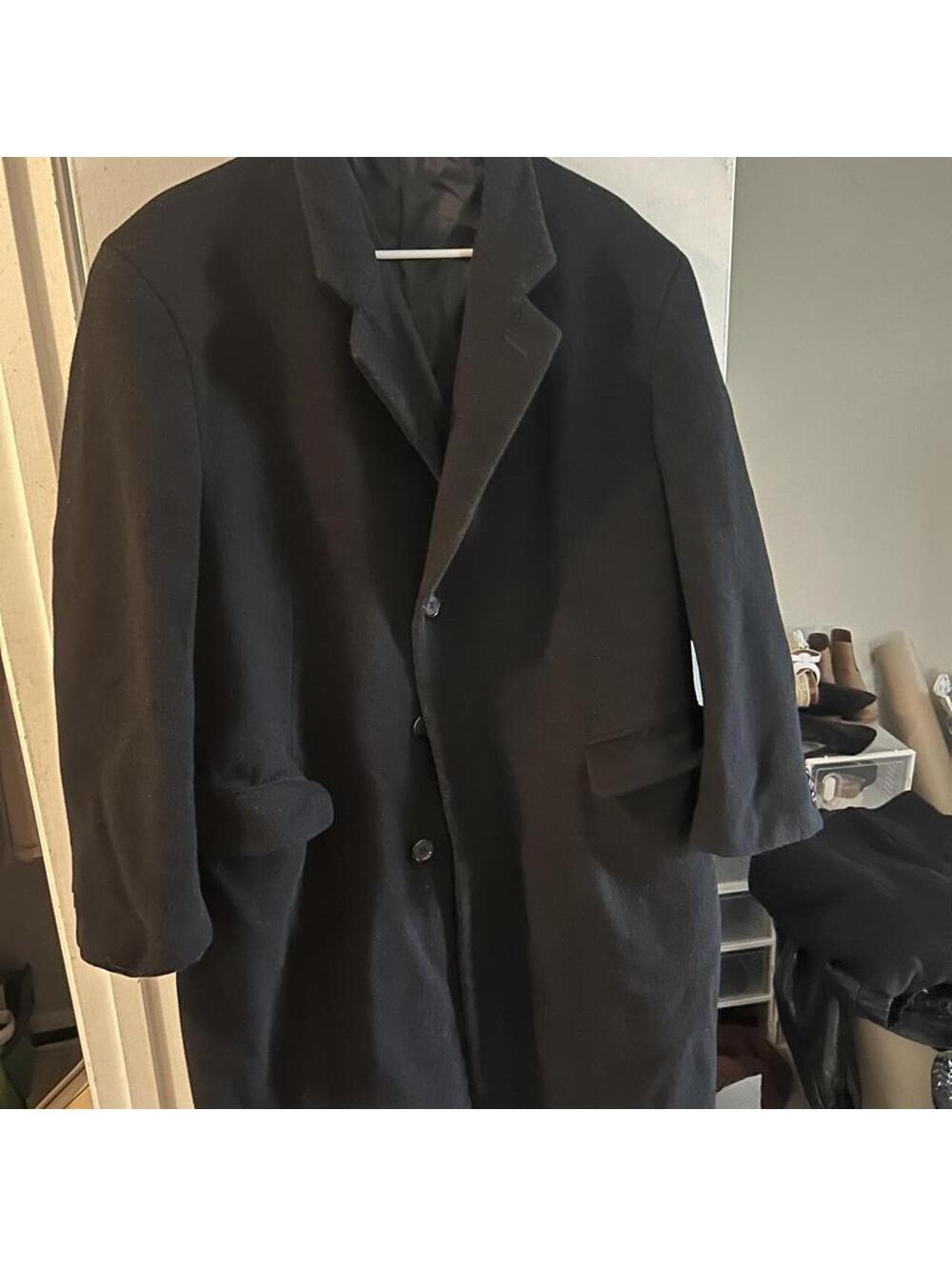 Ralph Lauren 100% pure cashmere coat with a vintage vibe size XL